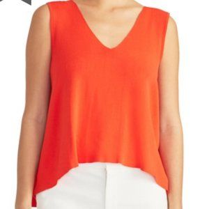 NWT Rachel Rachel Roy V-Neck Knit Swing Top